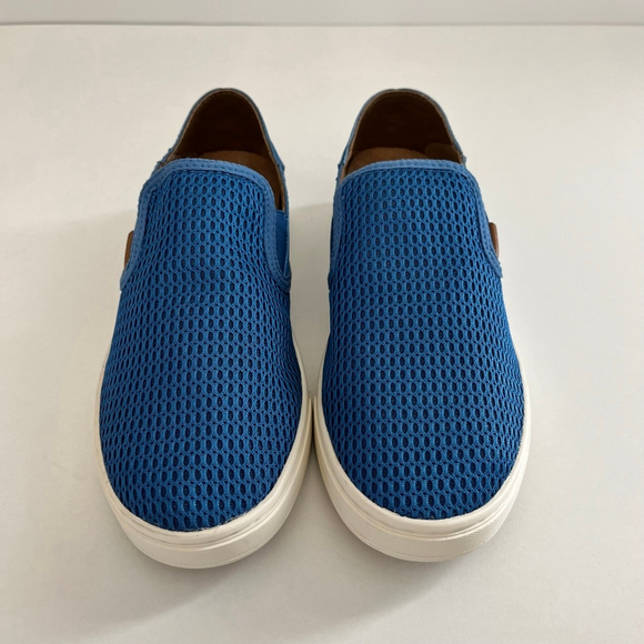 OluKai Pehuea Slip-On Sneakers Nautical Blue Mesh Breathable US 8 NWOT - Picture 7 of 11
